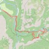 Vernal Fall and Clark Point Loop trail, distance, elevation, map, profile, GPS track