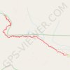 Devil's Hall Trail in Guadalupe Mountains National Park trail, distance, elevation, map, profile, GPS track