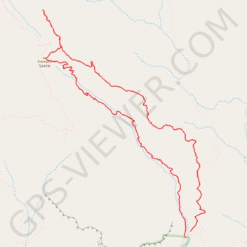 Fremont Saddle and Weaver's Needle Loop via Peralta Canyon Trail and Cave Trail trail, distance, elevation, map, profile, GPS track
