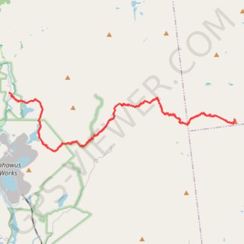 Allen Mountain trail, distance, elevation, map, profile, GPS track