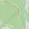 La Verte trail, distance, elevation, map, profile, GPS track