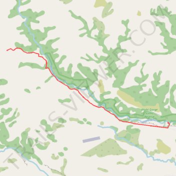 Waihi Gorge Walk trail, distance, elevation, map, profile, GPS track