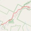 Overlook Mountain trail, distance, elevation, map, profile, GPS track