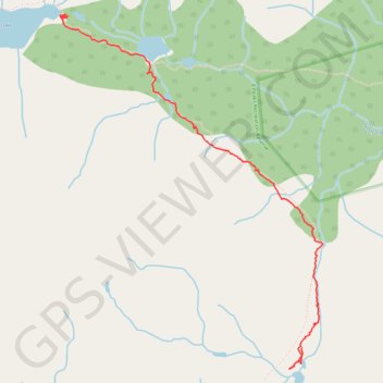 Owl-Tenquille traverse south of Ogre Lake trail, distance, elevation, map, profile, GPS track