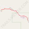 Occidental Peak Trail trail, distance, elevation, map, profile, GPS track