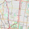 Tracked with OSMTracker for Android™ trail, distance, elevation, map, profile, GPS track