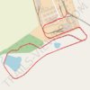 Train Sandstone Estates trail, distance, elevation, map, profile, GPS track