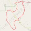 Butte Gravel/Unpaved Cycling trail, distance, elevation, map, profile, GPS track