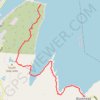 East Coast Trail - Deadmans Bay Path trail, distance, elevation, map, profile, GPS track