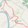 Old Waynesborough Park Loop trail, distance, elevation, map, profile, GPS track