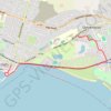 Saltcoats, Scotland to Stevenston trail, distance, elevation, map, profile, GPS track