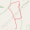 Ranch Creek Trail - Hogback Ridge - Brewster Creek Road trail, distance, elevation, map, profile, GPS track