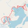 Massawepie Lake trail, distance, elevation, map, profile, GPS track