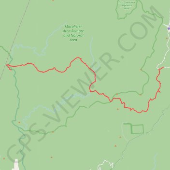 Butcher Country Track, Caledonia River Track, Dingo Hill Track, Kellys Lane trail, distance, elevation, map, profile, GPS track