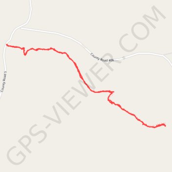 Whitaker Point trail, distance, elevation, map, profile, GPS track