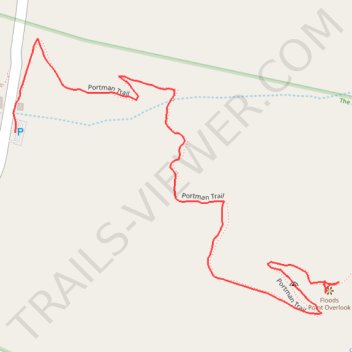 Joan Joenes Portman Trail trail, distance, elevation, map, profile, GPS track