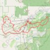 Broken Arrow 1-lapper trail, distance, elevation, map, profile, GPS track