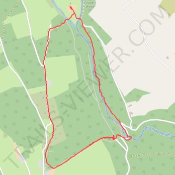 Galtee castle wood Purple trail, distance, elevation, map, profile, GPS track