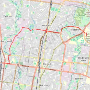Tracked with OSMTracker for Android™ trail, distance, elevation, map, profile, GPS track