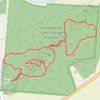 Shallenberger Park Trails trail, distance, elevation, map, profile, GPS track