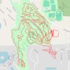 Winona Lake Trails Park MTB trail, distance, elevation, map, profile, GPS track