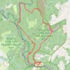 Woodstock trail, distance, elevation, map, profile, GPS track