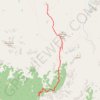 Grandview Trail (Grand Canyon) trail, distance, elevation, map, profile, GPS track