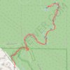 Eaton Canyon Trail to waterfall in Angeles National Forest trail, distance, elevation, map, profile, GPS track