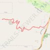 Woodson Mountain and Potato Chip Rock Trail trail, distance, elevation, map, profile, GPS track