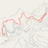 Cassidy Arch Trail trail, distance, elevation, map, profile, GPS track