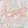 Tracked with OSMTracker for Android™ trail, distance, elevation, map, profile, GPS track