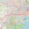 Sydney to Oran Park NSW trail, distance, elevation, map, profile, GPS track