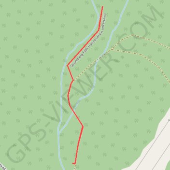 Stromberg Falls trail, distance, elevation, map, profile, GPS track