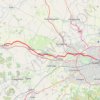 Royal canal way trail, distance, elevation, map, profile, GPS track