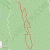 Tanglefoot Loop trail, distance, elevation, map, profile, GPS track