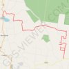 Wattle camp, East Wooroolin trail, distance, elevation, map, profile, GPS track