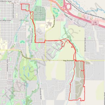 Painted Hills ride trail, distance, elevation, map, profile, GPS track
