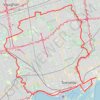 Toronto loop trail, distance, elevation, map, profile, GPS track