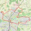 Hoeveler Strasse, Hamm - Mansfelder Strasse 64, Hamm trail, distance, elevation, map, profile, GPS track