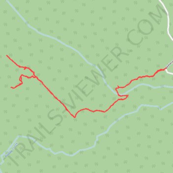 Beaverdam via Joachim's Trail trail, distance, elevation, map, profile, GPS track