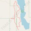 Nielson Spearhead Center, west and southwest trails trail, distance, elevation, map, profile, GPS track