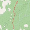 Ward Falls Trail trail, distance, elevation, map, profile, GPS track