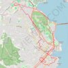 Hobart Ride trail, distance, elevation, map, profile, GPS track