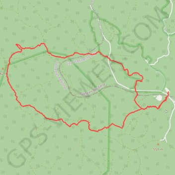 Sommerset Lookout trail, distance, elevation, map, profile, GPS track