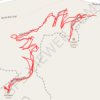 Canyon Lookout Point - Red Rock Point - Yellowstone River trail, distance, elevation, map, profile, GPS track