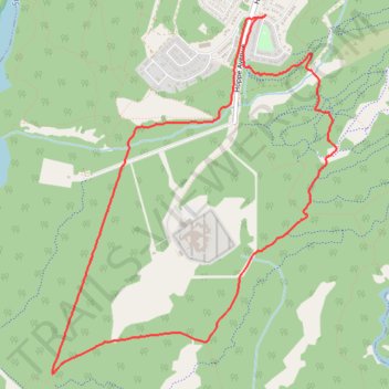 Great Escape Loop Trail trail, distance, elevation, map, profile, GPS track