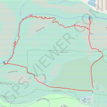 Hidden Valley bushwalk trail, distance, elevation, map, profile, GPS track