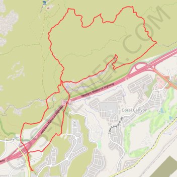 Grapevine, Church Rocks, Spanish Wash and Bracken's Trails Loop in Red Cliffs National Conservation Area trail, distance, elevation, map, profile, GPS track