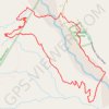 Whitewater Canyon Loop trail, distance, elevation, map, profile, GPS track