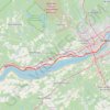 Portneuf - Québec trail, distance, elevation, map, profile, GPS track